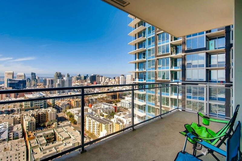 Апартаменты Perfect 2 Br2 Ba Luxury Bldg в Сан-Диего