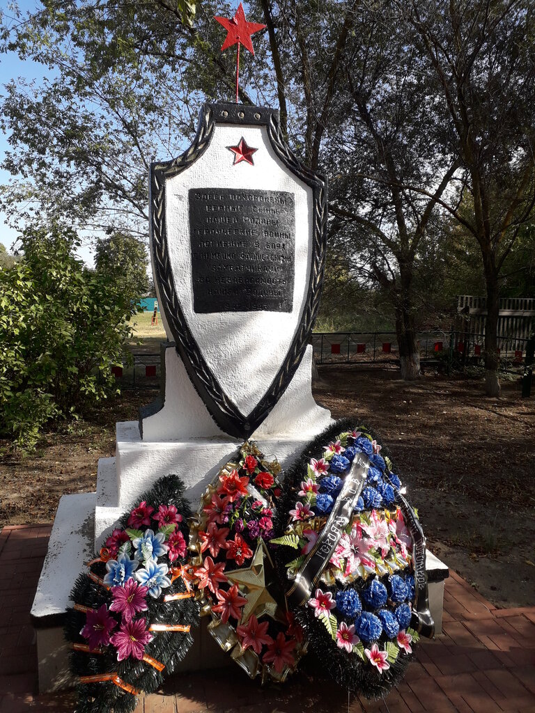 Monument, memorial Братская могила советских воинов, погибших в период Сталинградской битвы, Volgograd Oblast, photo