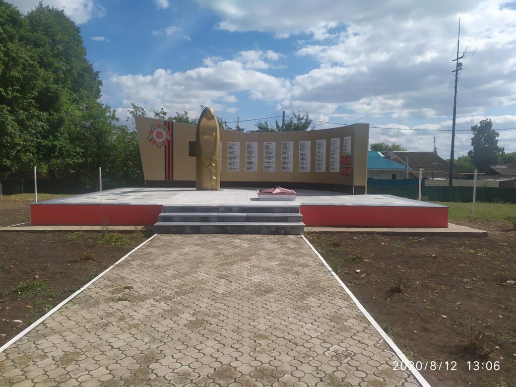 Monument, memorial Мемориал, посвященный событиям Великой Отечественной войны, 1941-1945 гг., Republic of Tatarstan, photo