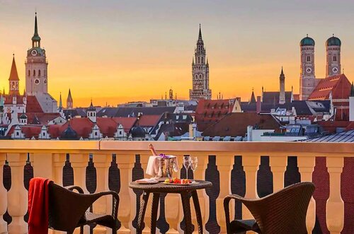 Внешний вид отеля Mandarin Oriental Munich в Мюнхене, фото 4