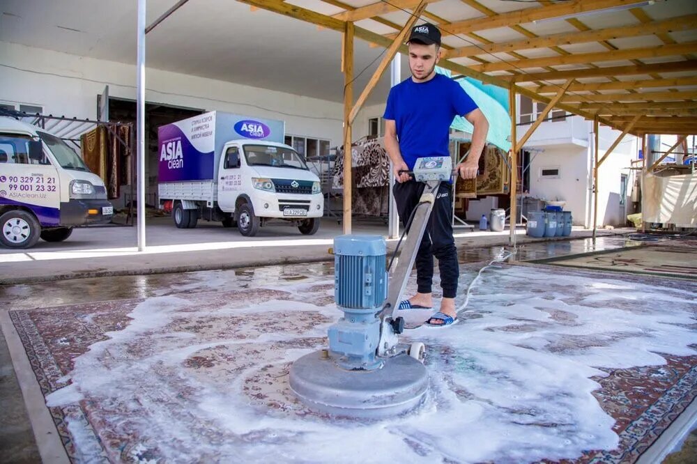 تنظيف السجاد Dastyor Carpet Washing Factory ، طشقند، صورة
