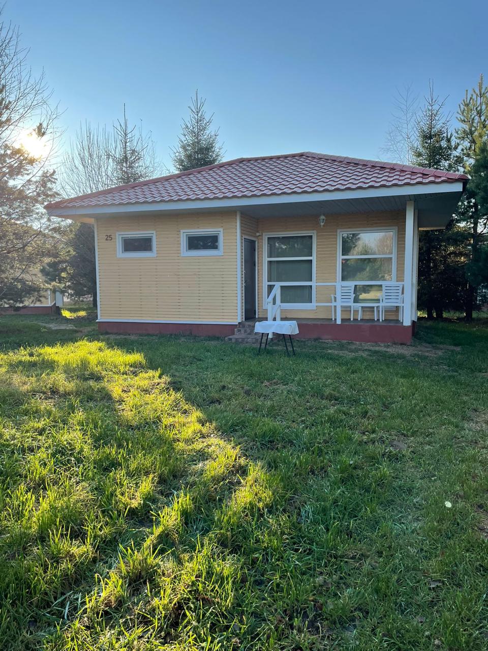 Фото Деревенька в лесу