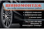 Tireservise (ulitsa Shevchenko, 12с6), tire service