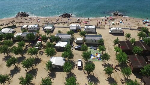 Гостиница Camping El Pinar Platja в Санта-Сусанне