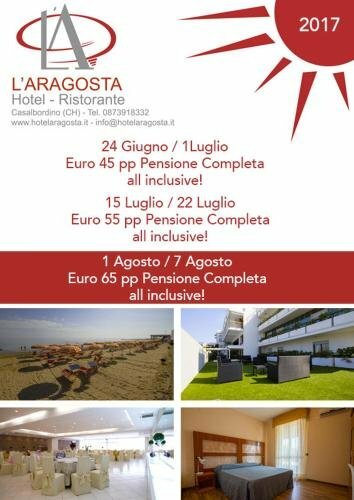 Внешний вид отеля Hotel L'Aragosta в Казалбордино, фото 2
