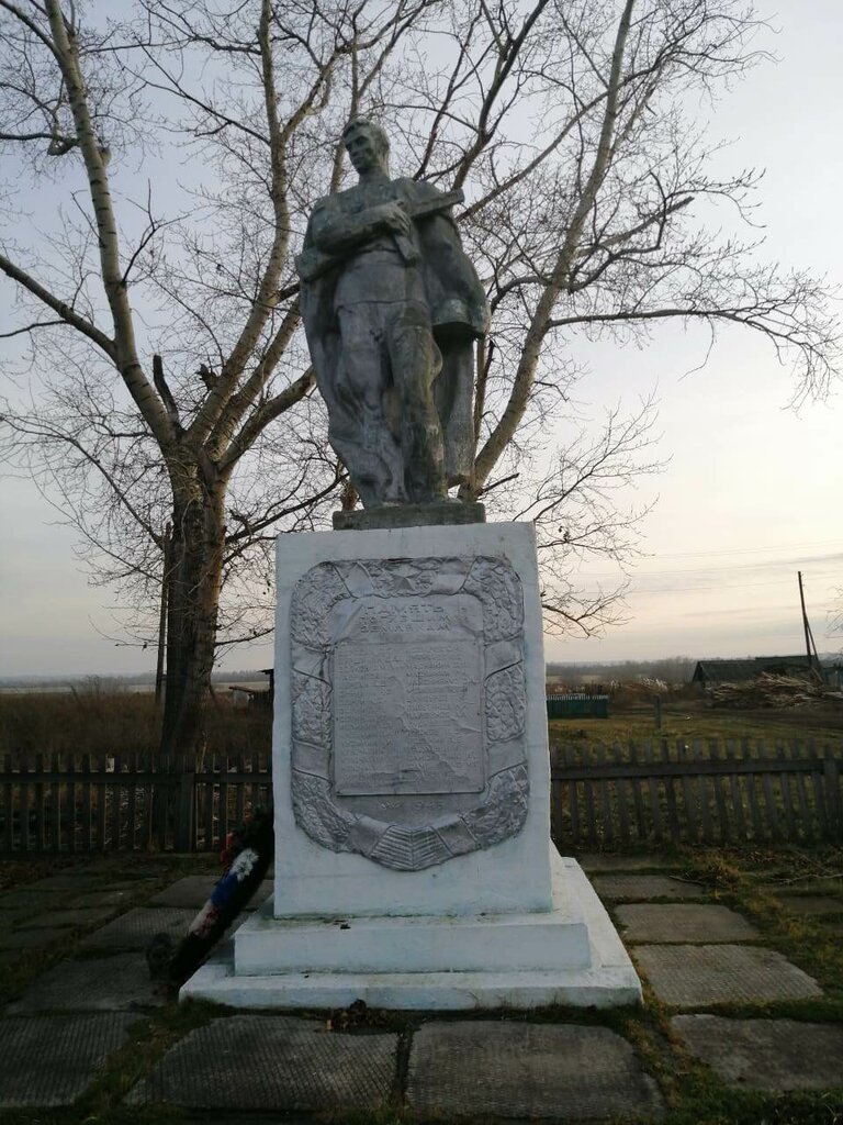 Monument, memorial Воинам-односельчанам, павшим в Великой Отечественной войне, Krasnoyarsk Krai, photo