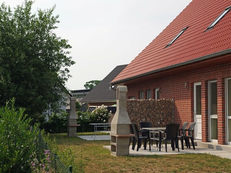 Гостиница Idyllic Holiday Home in Zierow With Roofed Terrace
