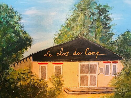 Гостиница Hébergements le Camp D'auneau - Le Clos du Camp в Шартре