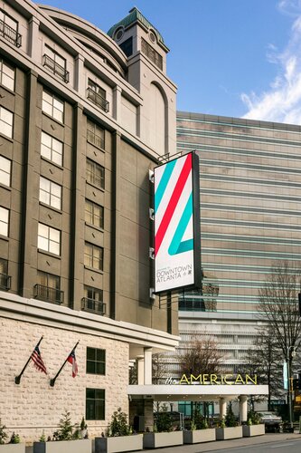 Внешний вид отеля The American Hotel Atlanta Downtown - a DoubleTree by Hilton в Атланте, фото 1