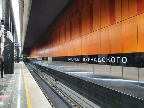 Prospekt Vernadskogo metro station (Moscow, Udaltsova Street), metro stansiyası