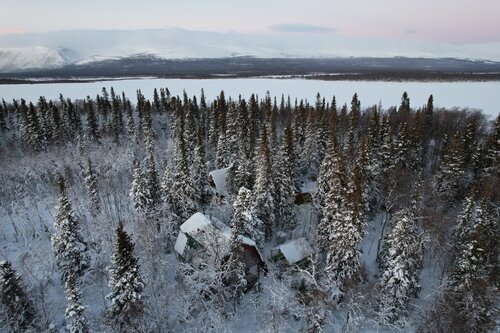 Внешний вид отеля Северный остров в Ловозерском районе, фото 2