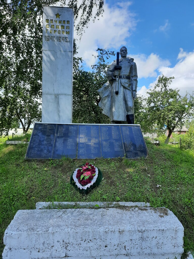 Monument, memorial Воинам-односельчанам, павшим в годы Великой Отечественной войны, Kaluga Oblast, photo