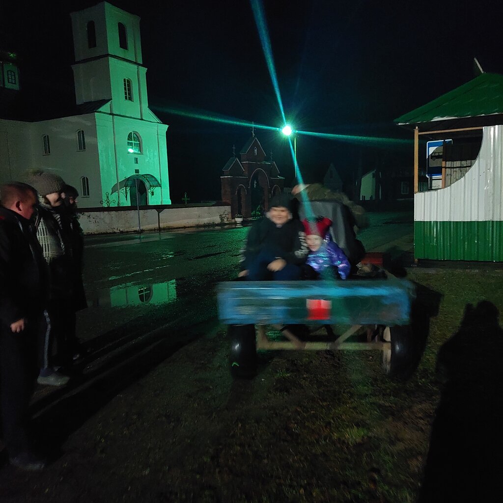 Orthodox church Church of the Birth of the Virgin in Łužki, Vitebsk District, photo