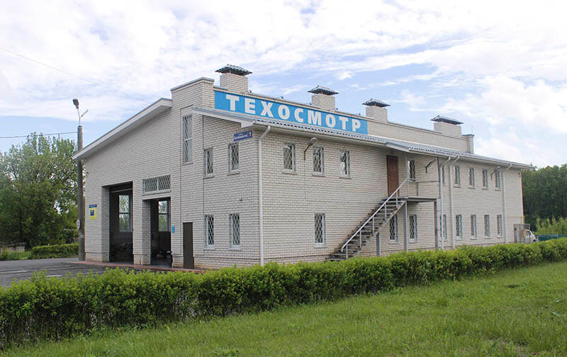 Vehicle inspection station Alyans, Orel, photo