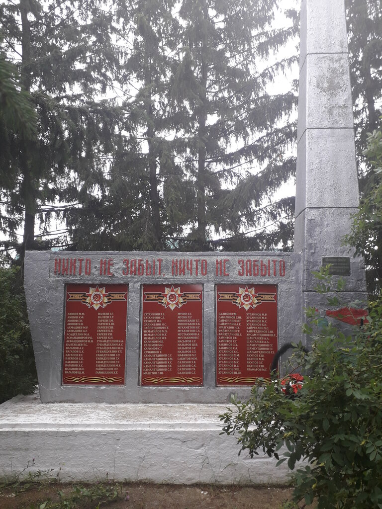Monument, memorial Односельчанам, павшим в Великой Отечественной войне, 1941-1945 гг., Republic of Bashkortostan, photo