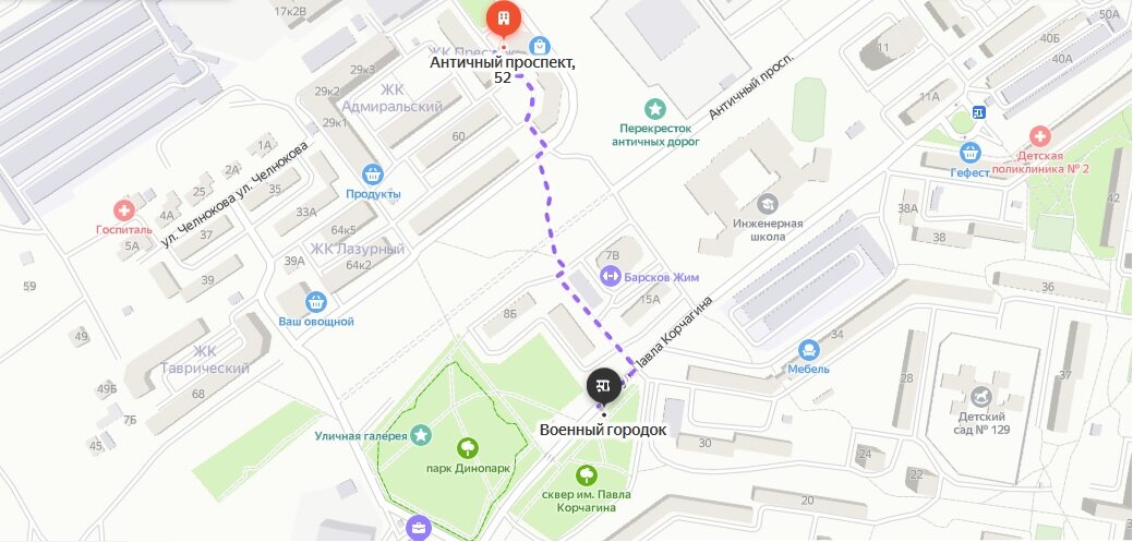 Школа 45 севастополь карта