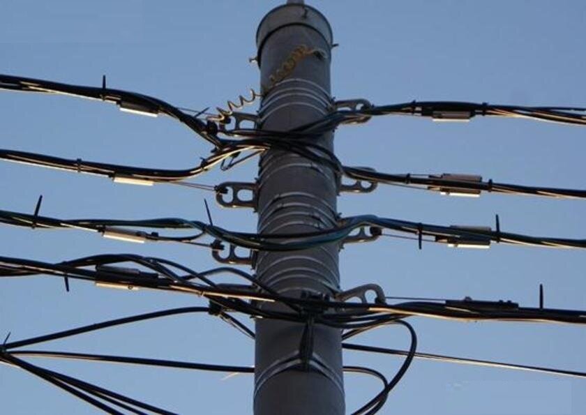 Прокладка Кабеля По Столбам фото 4