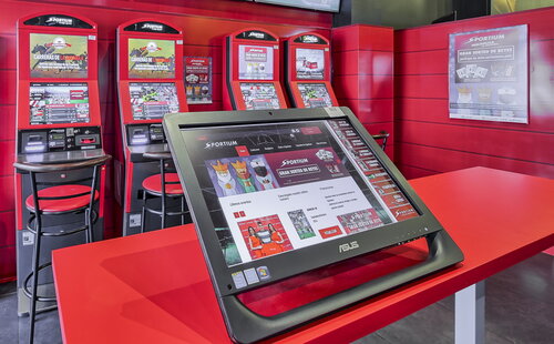 Interfaz de la Sportium App Móvil