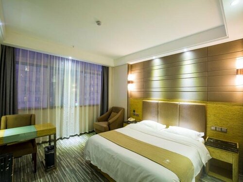 Гостиница GreenTree Inn Jiangxi Yingtan Jiaotong Road Central Square Business Hotel в Цзянси