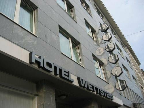 Внешний вид отеля Hotel Wettstein в Базели, фото 2