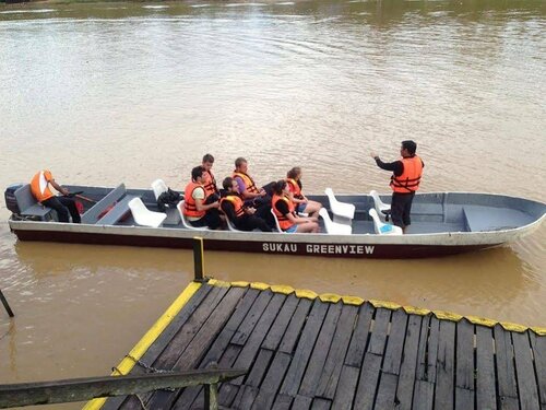 Внешний вид отеля Sukau Greenview Bed and Breakfast в Сукау, фото 4