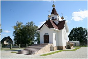 Церковь Анны Праведной (Школьная ул., 1, д. Теплень), православный храм в Минской области