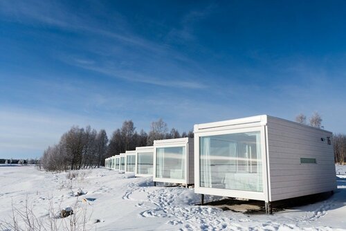 Санаторий Seaside Glass Villa в Лапландии