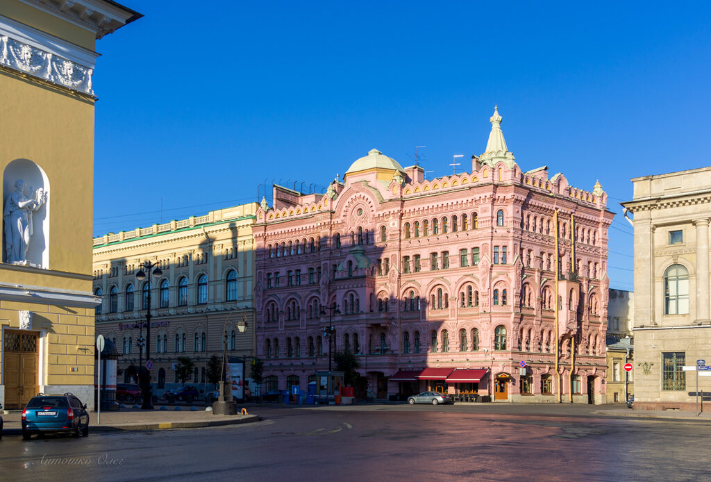 Достопримечательность Доходный дом Н.П. Басина, Санкт‑Петербург, фото