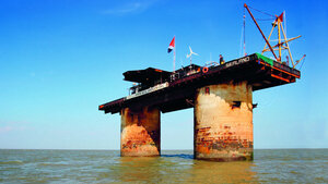 Principality of Sealand (England, Suffolk County), landmark, attraction