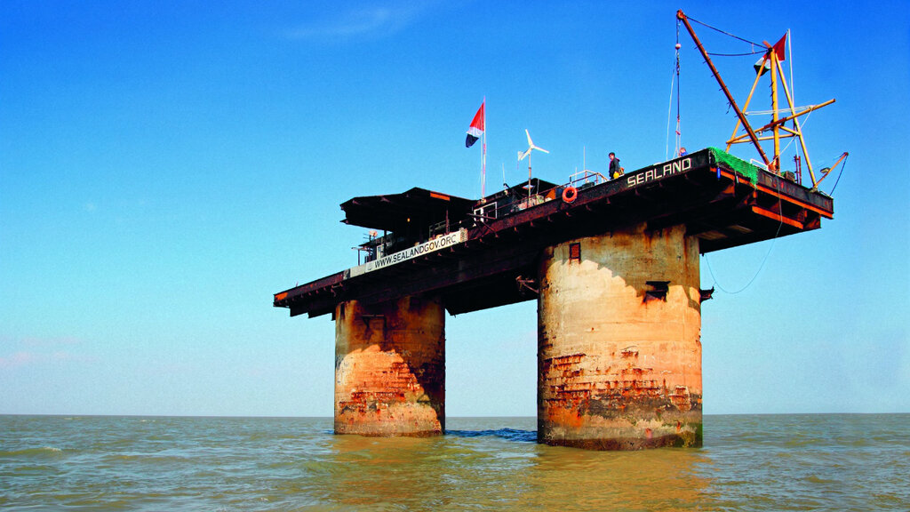 Landmark, attraction Principality of Sealand, England, photo