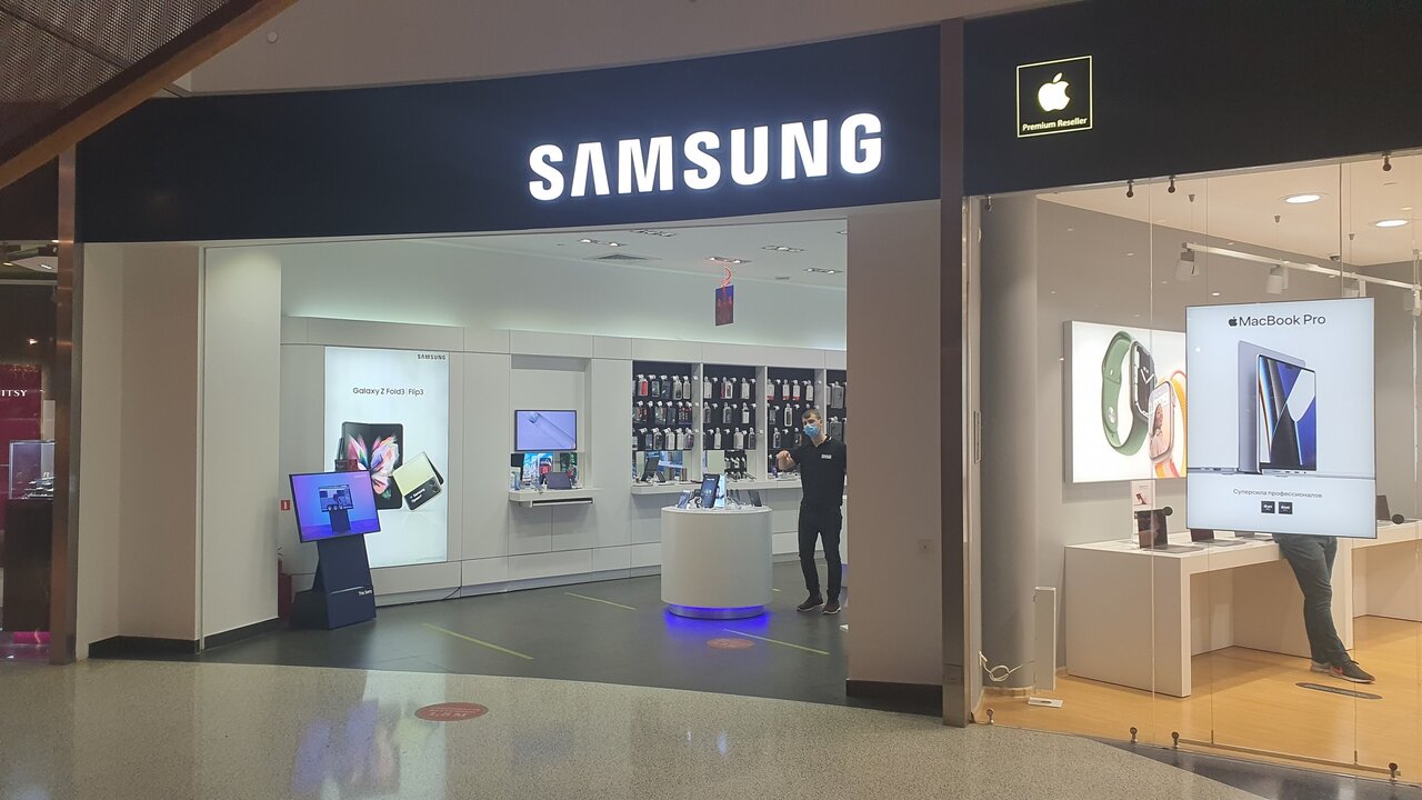 Samsung, магазин электроники, Сходненская ул., 56, Москва - Яндекс Карты