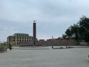 Мемориальный комплекс Вечная слава - монумент павшим воинам в Великой Отечественной войне (Republic of Daghestan, Yuzhno-Sukhokumsk), monument, memorial