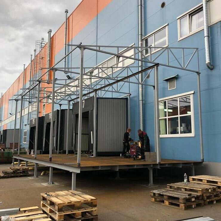 Compañía de construcción Modern Construction Technologies, , foto