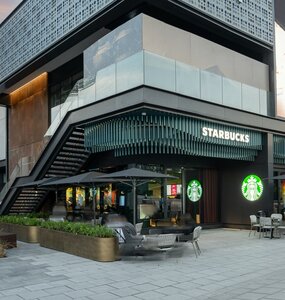 Starbucks (Palm Strip Mall, Jumeira 1, Jumeirah, Dubai), coffee shop