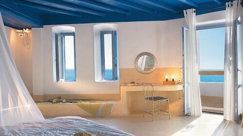 Гостиница Mykonos Blu Grecotel Boutique Resort