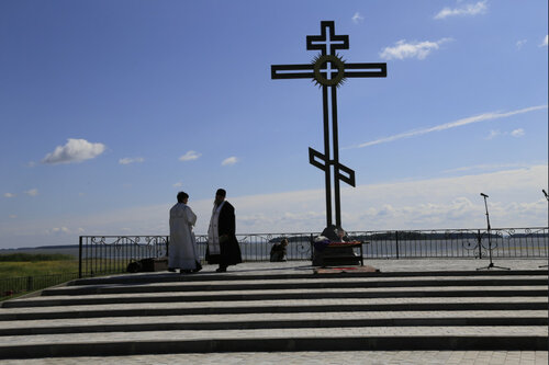 Monument, memorial Мемориальный комплекс участникам сражения 1598 года на реке Ирмень, Novosibirsk Oblast, photo