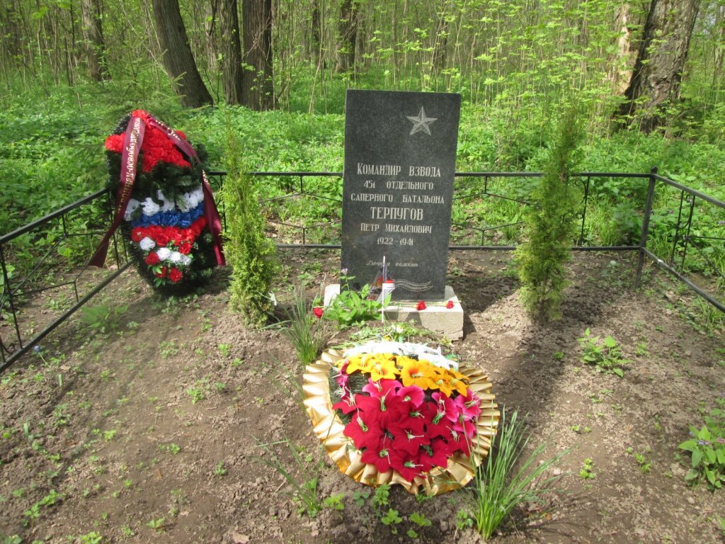 Monument, memorial Командиру взвода 451 отдельного саперного батальона Пётру Михайловичу Терпугову, Tula Oblast, photo