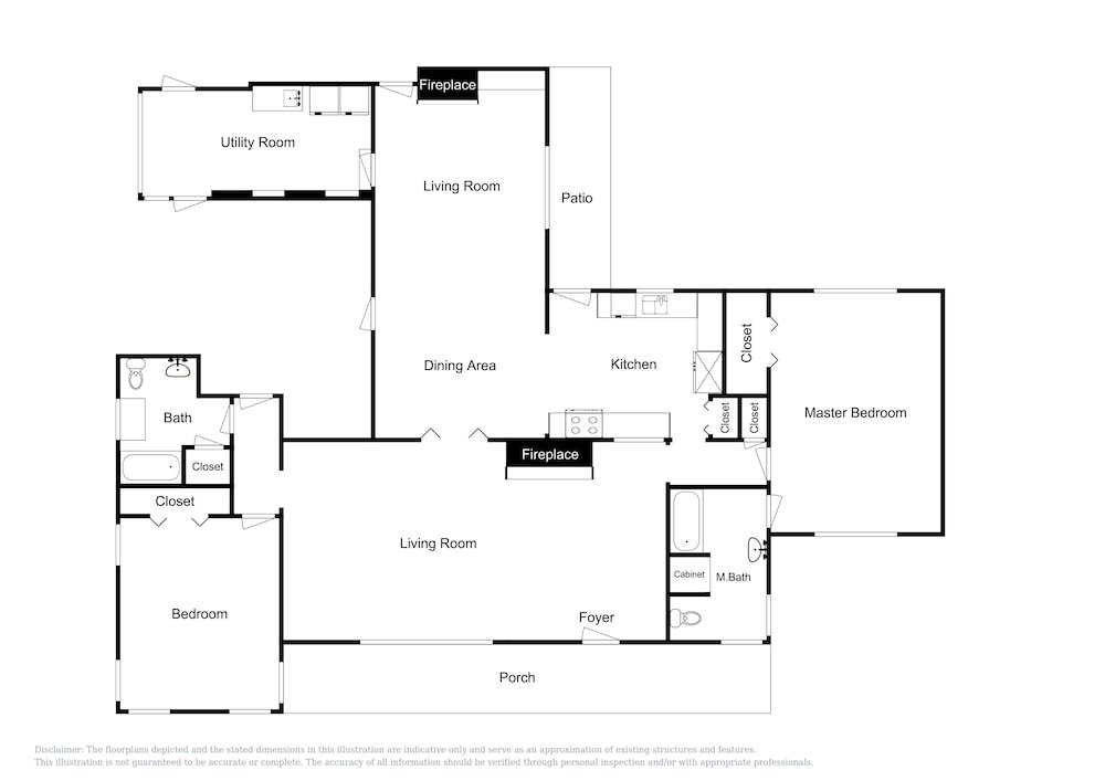 Фото Light-Filled Charmer - 2 Br Home