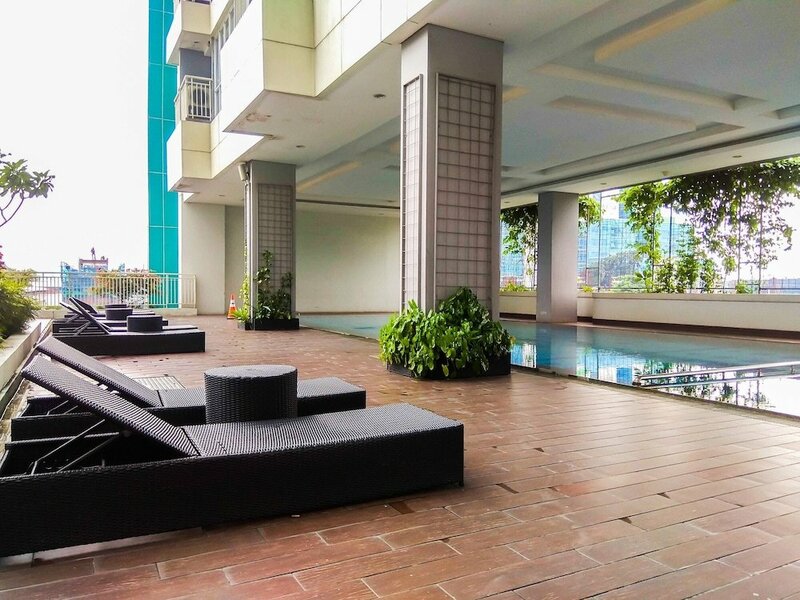 Гостиница Furnished Studio Apartment at H Residence в Джакарте