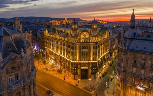 Гостиница Párisi Udvar Hotel Budapest в Будапеште