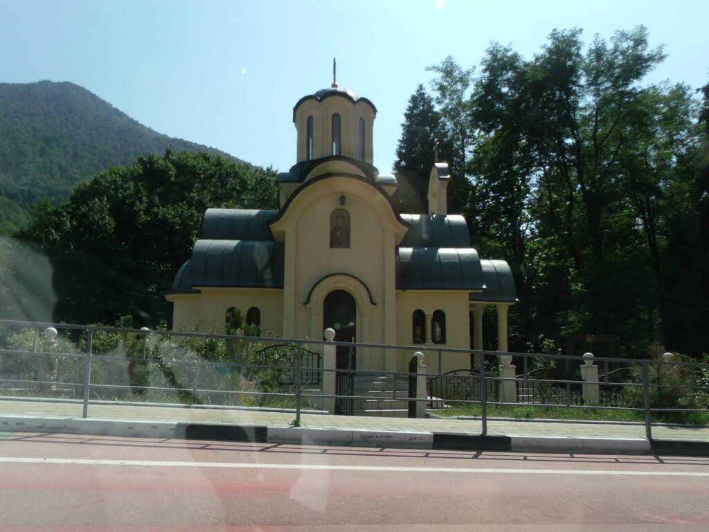 Capilla, cruz conmemorativa Часовня святой Зинаиды, , foto