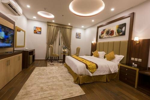Гостиница Rafahyat alfakhama furnished units. Luxury Suite hotel в Табуке