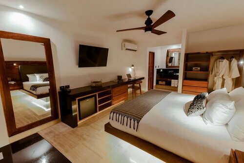 Гостиница Casa del Jaguar Beach Hotel в Исла-Мухерес