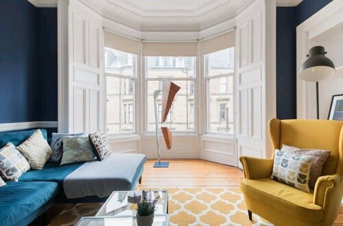 Жильё посуточно Gorgeous Light Apartment In West End в Глазго