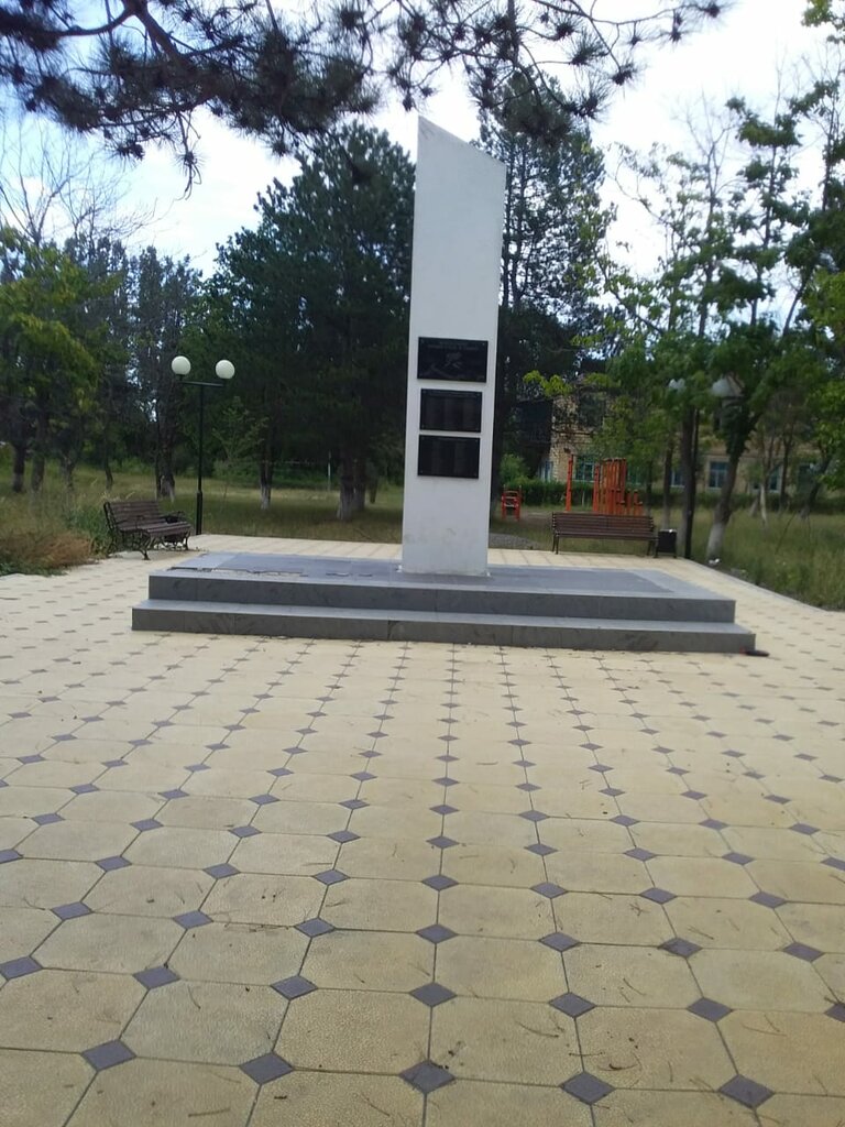 Monument, memorial Обелиск памяти воинов, павших в Великой Отечественной войне, Republic of Dagestan, photo