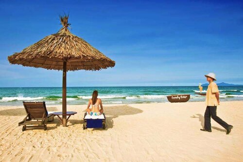 Гостиница Sandy Beach Resort Non Nước Đà Nẵng в Дананге