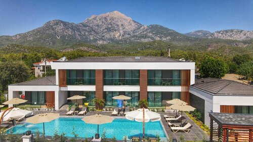 Гостиница Güvenpark Residence & Hotel в Текирове