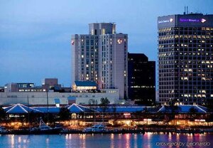 Гостиница Norfolk Waterside Marriott в Норфолке