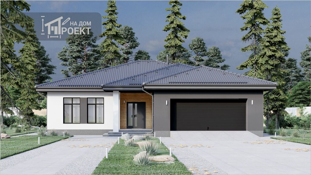 проект дома "Елена с гаражом" Проекты домов, Дом, Дизайн дома