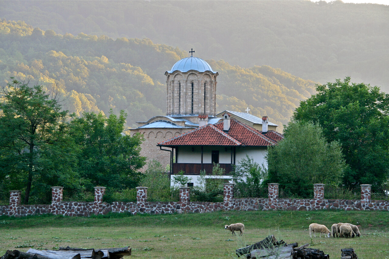 Храм Студеница в Сербии